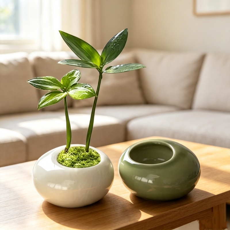 Миниатюрный цветочный горшок с – обзор и цена Bonsai Garden Art