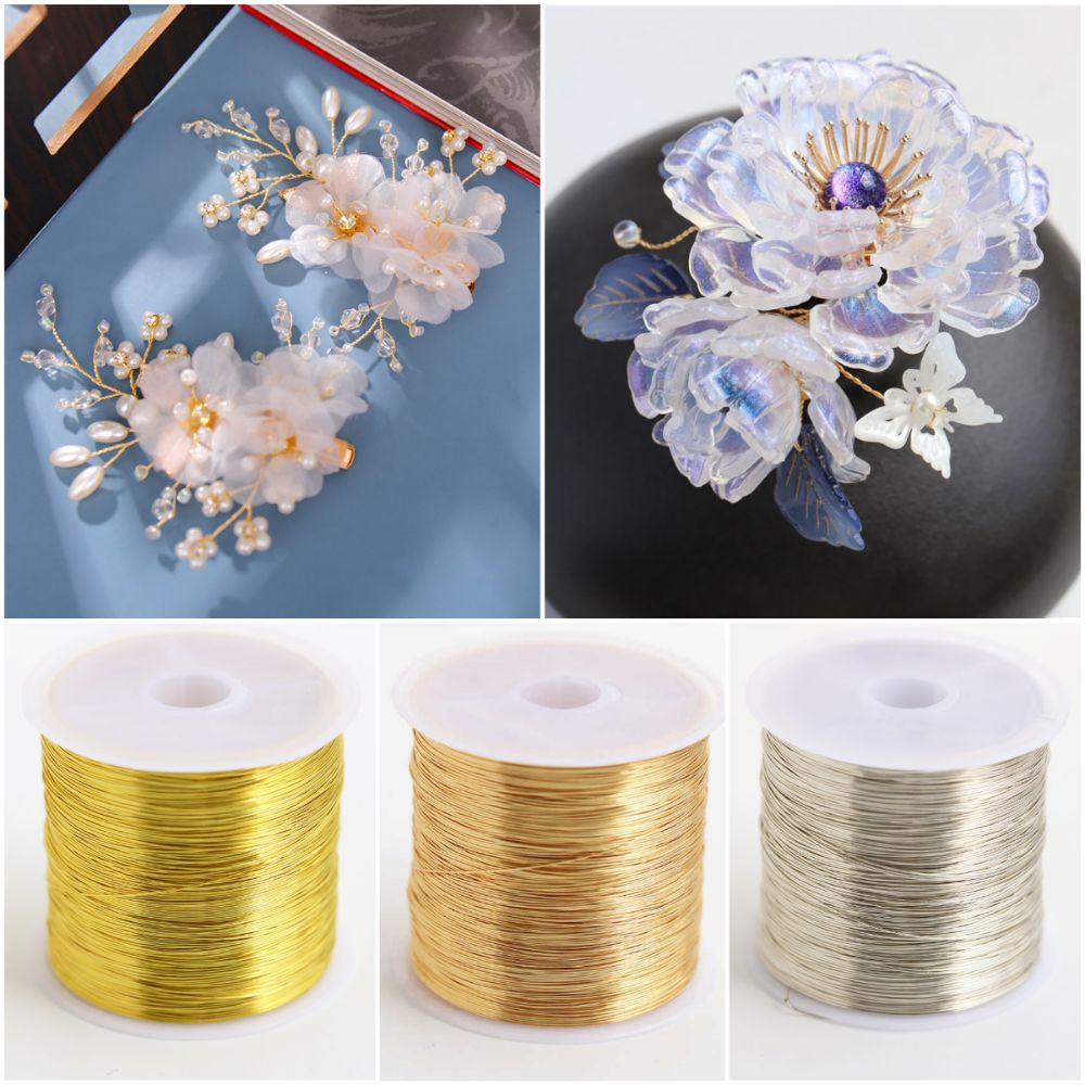 100 м/рулон, позолоченная медн – обзор и цена Copper Wire Roll