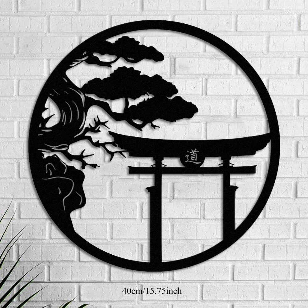 Металлическое настенное украше – обзор и цена Bonsai Garden Art