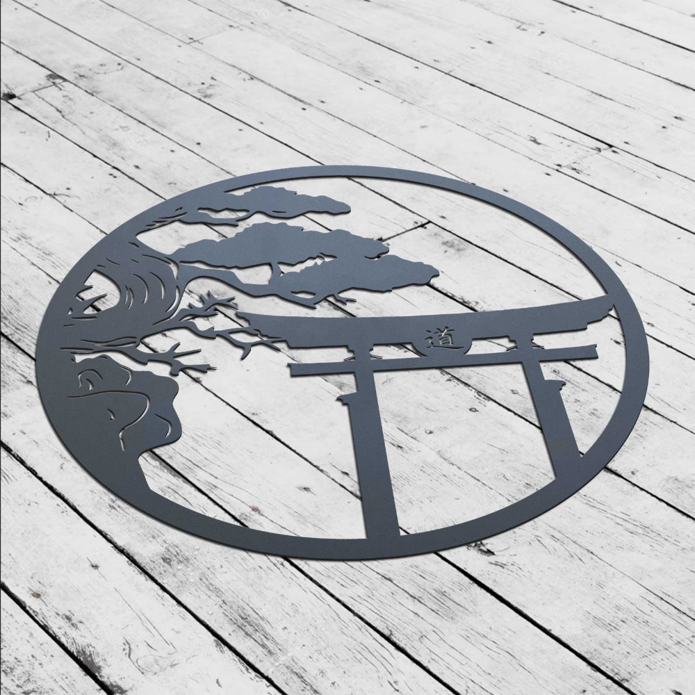 Металлическое настенное украше – обзор и цена Bonsai Garden Art
